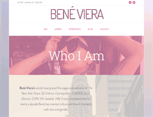 Tablet Screenshot of beneviera.com